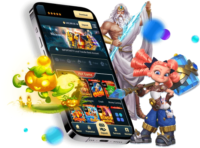 Đồ họa game bắn cá sống động